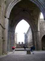 Inside the Cathedral in the Rock of Cashel